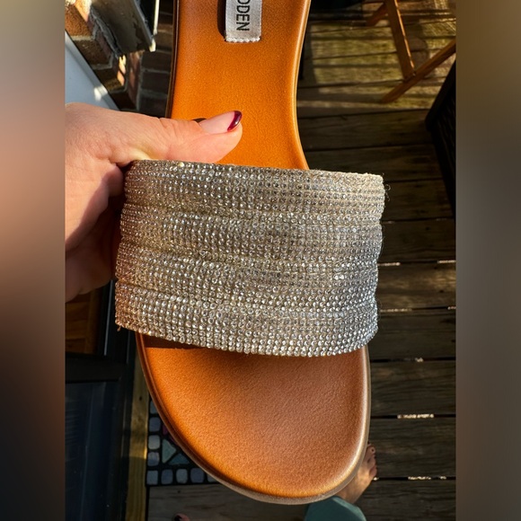Steve Madden rhinestone sandals - Picture 4 of 5